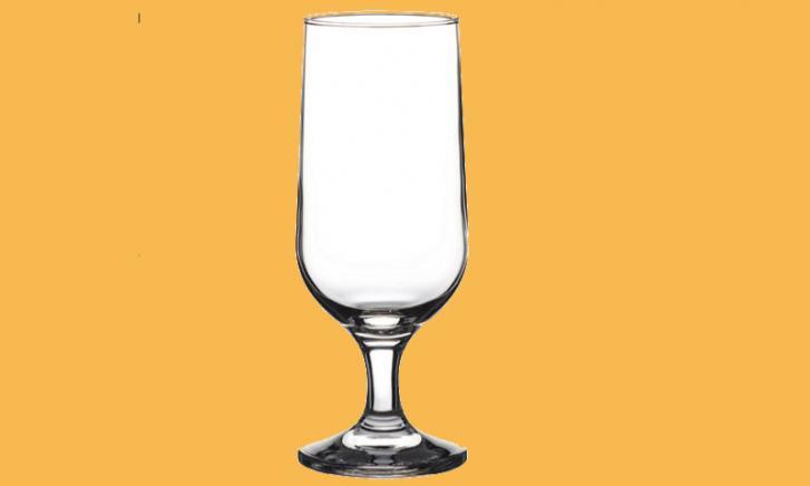 bierglas op voet capri